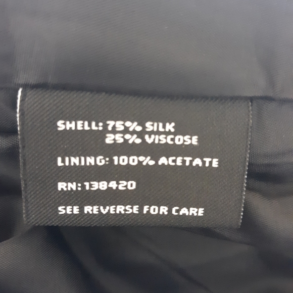 Carlisle silk blend top skirt set suit sz 0 2 *D2 - Picture 7 of 8